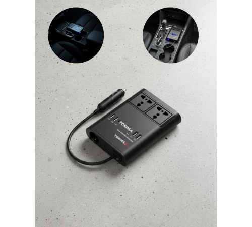 G25 Araç Çakmak Girişli Güç İnvertörü