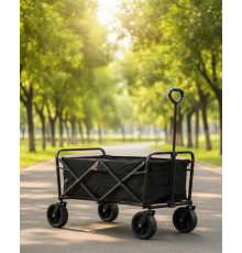 Büyük Kapasiteli Katlanır Kamp Arabası Taşınabilir Vagon