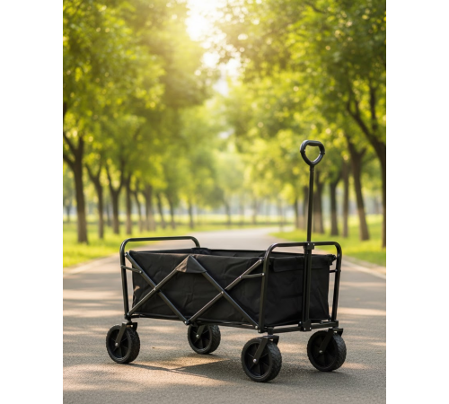 Büyük Kapasiteli Katlanır Kamp Arabası Taşınabilir Vagon