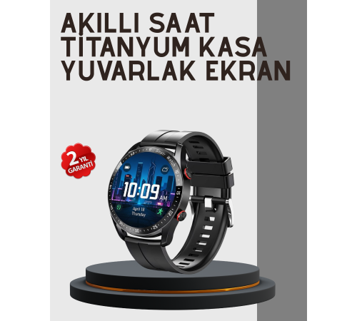 Akıllı Saat Yeni Model Sesli Asistan Bildirim Görme Bluetooth Bağlantılı Müzik Dinleme