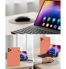 Tablet Bilgisayar Klavye Kılıf Stylus ve Cam Hediyeli