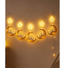 Ev İçi Ramazan LED Aydınlatma Saçağı 3 Metre Şık Tasarım