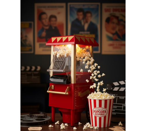 PG618 MISIR PATLATMA MAKİNESİ KIRMIZI