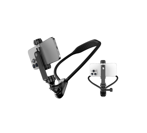 Dayanıklı Metal Destekli Boyun Telefon Tutucu Seyahat ve Spor Kullanım