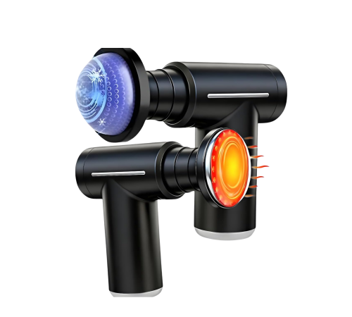 Isıtmalı Soğutmalı Masaj Tabancası 3200 RPM Sessiz Motor USB C Şarjlı