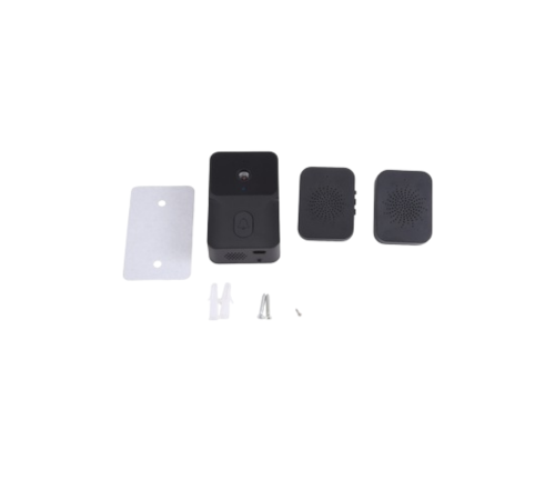 Akıllı Kapı Zili Kamera Gece Görüşlü Çift Yönlü Sesli WiFi