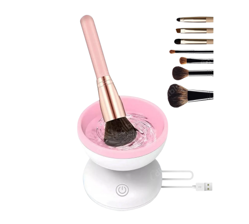 USB Çalışan Otomatik Kozmetik Fırça Temizleme Makinesi