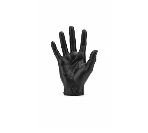 3D Dekoratif Siyah El Obje 27x22 cm Sanatsal ve Şık Aksesuar