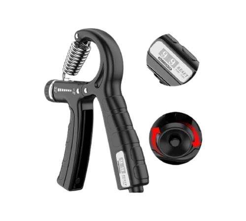 Sayaçlı El Güçlendirici Ayarlanabilir Direnç Paslanmaz Yaylı