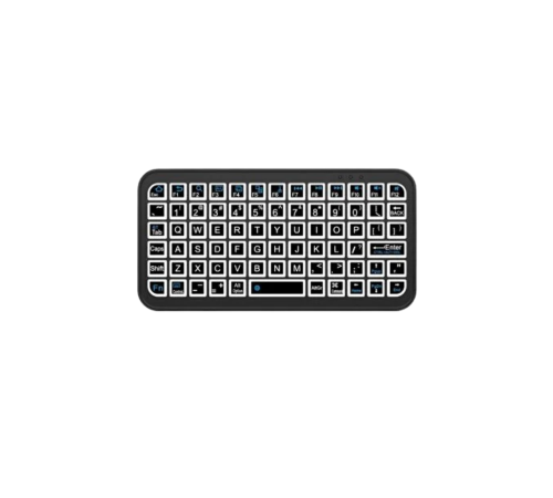 Bluetooth 5.2 Destekli Kablosuz Mini RGB Klavye Ultra İnce