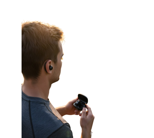 Dual Mikrofonlu Açık Kulak Kablosuz Kulaklık Net Görüşme