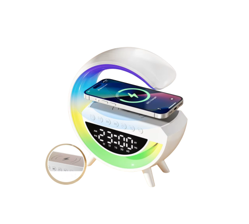 Modern RGB Işıklı Kablosuz Hoparlör Uzun Süreli Müzik Keyfi