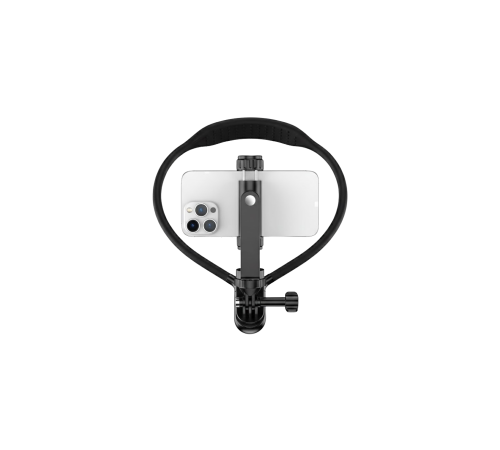 Dayanıklı Metal Destekli Boyun Telefon Tutucu Seyahat ve Spor Kullanım