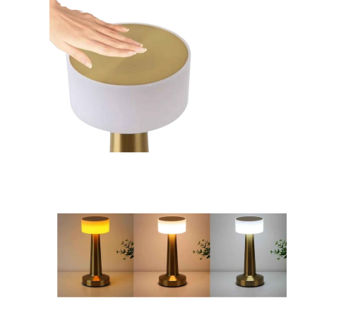 Type C Şarjlı Dekoratif LED Masa Lambası Dokunmatik