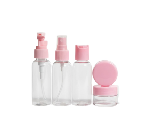 5Lİ SEYAHAT ŞİŞESİ PEMBE