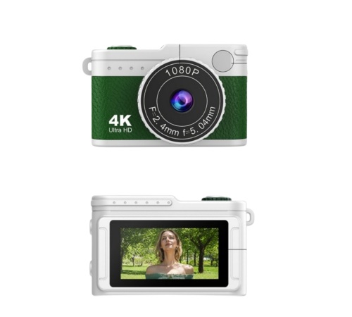 Cep Boy 4K Mini Kamera 1080P Video IPS Ekran Taşınabilir Dijital Kamera