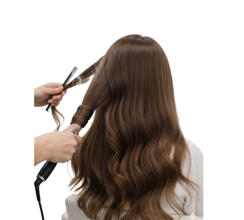 Seramik Kaplamalı 25 mm Saç Maşası Derin ve Hacimli Dalga