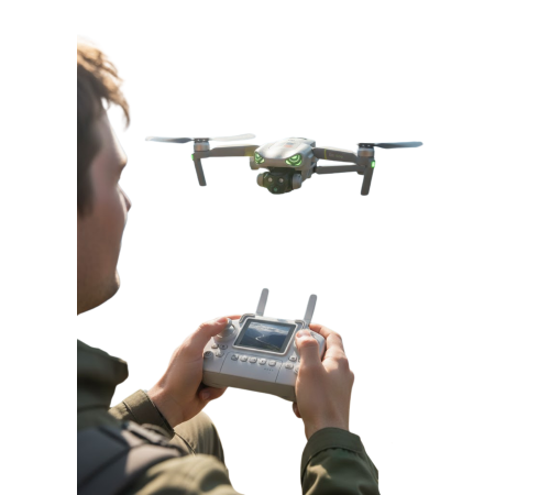 Çift Kameralı Akıllı Engel Algılamalı Katlanabilir Drone