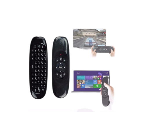 Kablosuz Air Mouse Mini Klavye Çok Fonksiyonlu