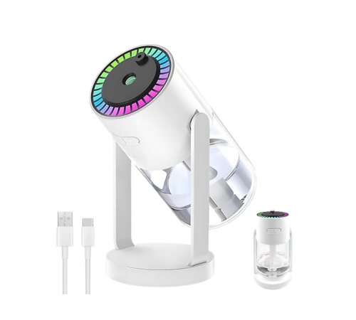 Yıldızlı Projektör Hava Nemlendirici Ultrasonik Buhar ve RGB Işık