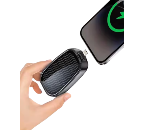 Ultra Hafif Güneş Enerjili Powerbank Anahtarlık Uyumlu