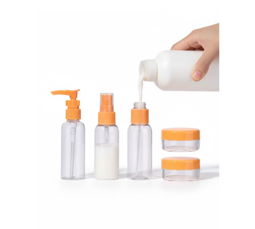 Seyahat Boy 5’li Kozmetik Dolum Seti 30 ml Sızdırmaz Tasarım