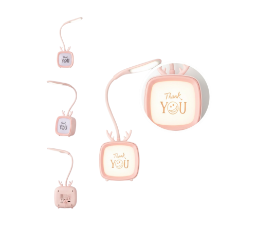 Kablosuz LED Masa ve Gece Lambası Dekoratif Şarjlı Tasarım