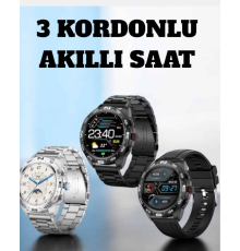 Akıllı Saat Arama Cevaplayan Titreşim Özelliğiyle Bildirim Görebilen