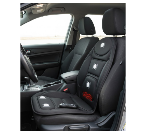 Sırt ve Bel İçin Isıtmalı Masaj Minderi Çok Bölgeli Tasarım