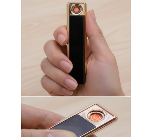 Rüzgar Geçirmez Elektronik Çakmak – Modern Tasarım, Metal Gövde