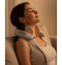 Isı Terapili Boyun ve Omuz Masaj Cihazı Sessiz Motorlu Çok Bölgeli Kullanım