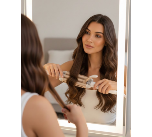 Hızlı Isınan Şarjlı Saç Kıvırıcı Maşa