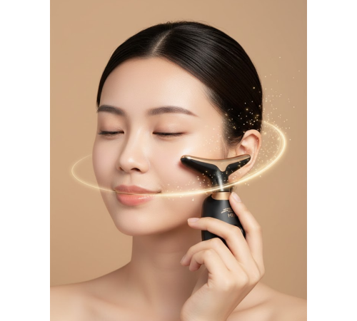 Yüz Masaj Aleti Boyun ve Yüz EMS Güzellik Cihazı Cilt Sıkılaştırma Cilt Gençleştirme Cihazı