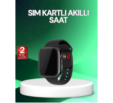 Adımsayar ve Nabız Ölçerli SIM Kartlı Akıllı Saat