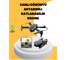 Wifi FPV Canlı Görüntü Aktarımlı Katlanabilir Drone