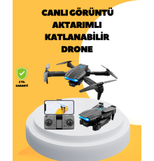 Wifi FPV Canlı Görüntü Aktarımlı Katlanabilir Drone