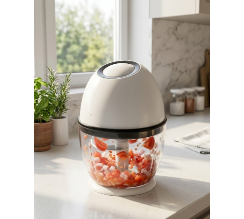 Şarjlı Mini Doğrayıcı 450 ML Kablosuz Sebze Doğrayıcı