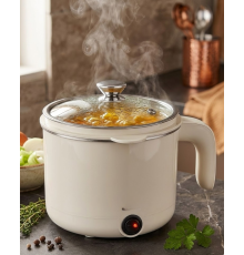 Çok Amaçlı Elektrikli Pişirici 1 Litre Mini Elektrikli Tencere Buharda Pişirme Özellikli