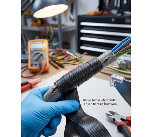 Kendinden Kaynaşan Eriyen Bant Su Geçirmez İzolasyon Bandı