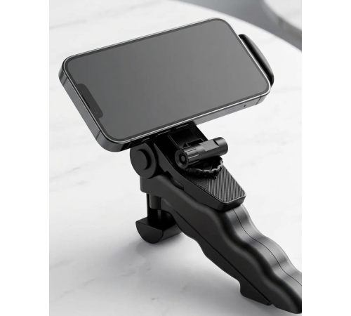 Katlanabilir Mini Telefon Tripodu Masaüstü Telefon Standı 360 Derece Ayarlanabilir