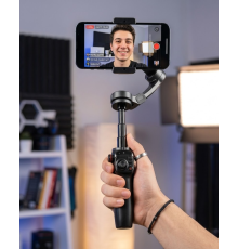 3 Eksen Telefon Gimbal Stabilizer Video Sabitleyici Vlog ve Çekim Aparatı