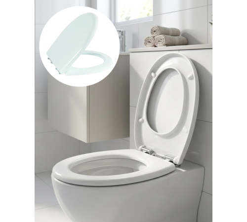 Universal Klozet Kapağı Kolay Montaj Kaydırmaz Alt Ped Dayanıklı Banyo Aksesuarı