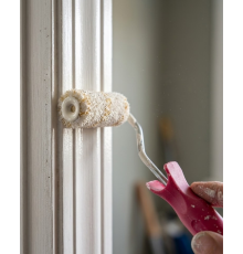 10 Cm Mini Boya Rulosu Seti 6 Adet Yedek Rulo Hediyeli Dar Alan Boyama Rulo Fırça