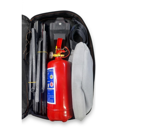 Trafik Seti Acil Durum Araç Güvenlik Kiti Yangın Tüpü ve Reflektörlü