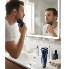 Profesyonel Elektrikli Tıraş Makinesi 3D Döner Başlık Erkek Bakım Cihazı