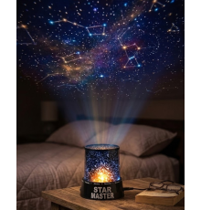 Star Projektör Gece Lambası Tavana Yıldız Yansıtan LED Işık