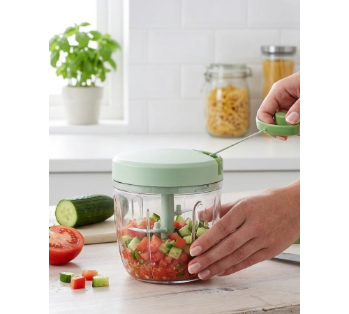 Çek Bırak Mekanizmalı Manuel Doğrayıcı Sebze ve Soğan Rondosu