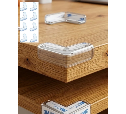 Masa Köşe Koruyucu 8 Li Set Bebek Çocuk Güvenlik Köşe Koruma Aparatı