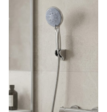 Çok Fonksiyonlu 4 Kademeli El Duşu Seti Spiral Hortumlu Banyo Duş Başlığı