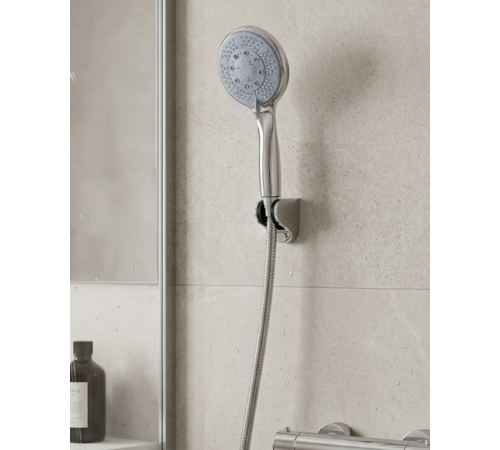 Çok Fonksiyonlu 4 Kademeli El Duşu Seti Spiral Hortumlu Banyo Duş Başlığı